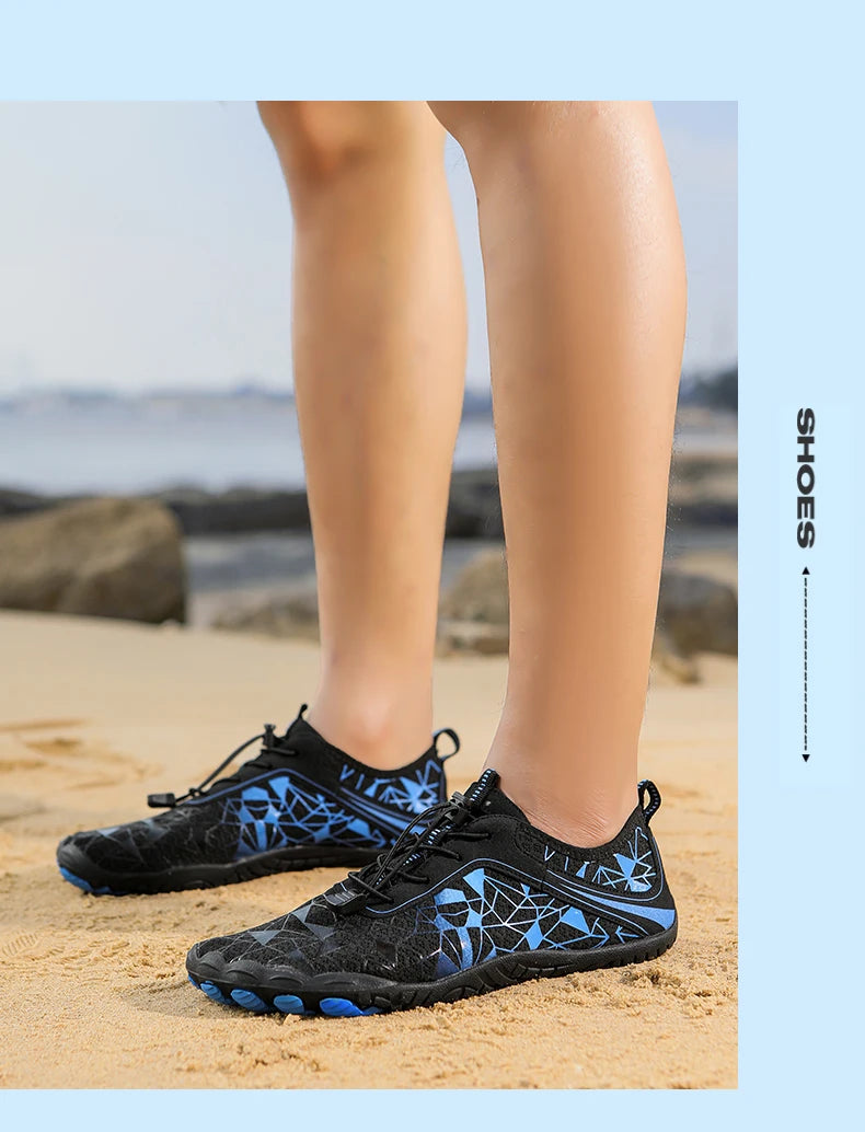Unisex Barefoot Aqua Quick-Drying Outdoor Sports Water Sneakers Beach Swimming Fitness Wading Hiking Cycling Surf Shoes