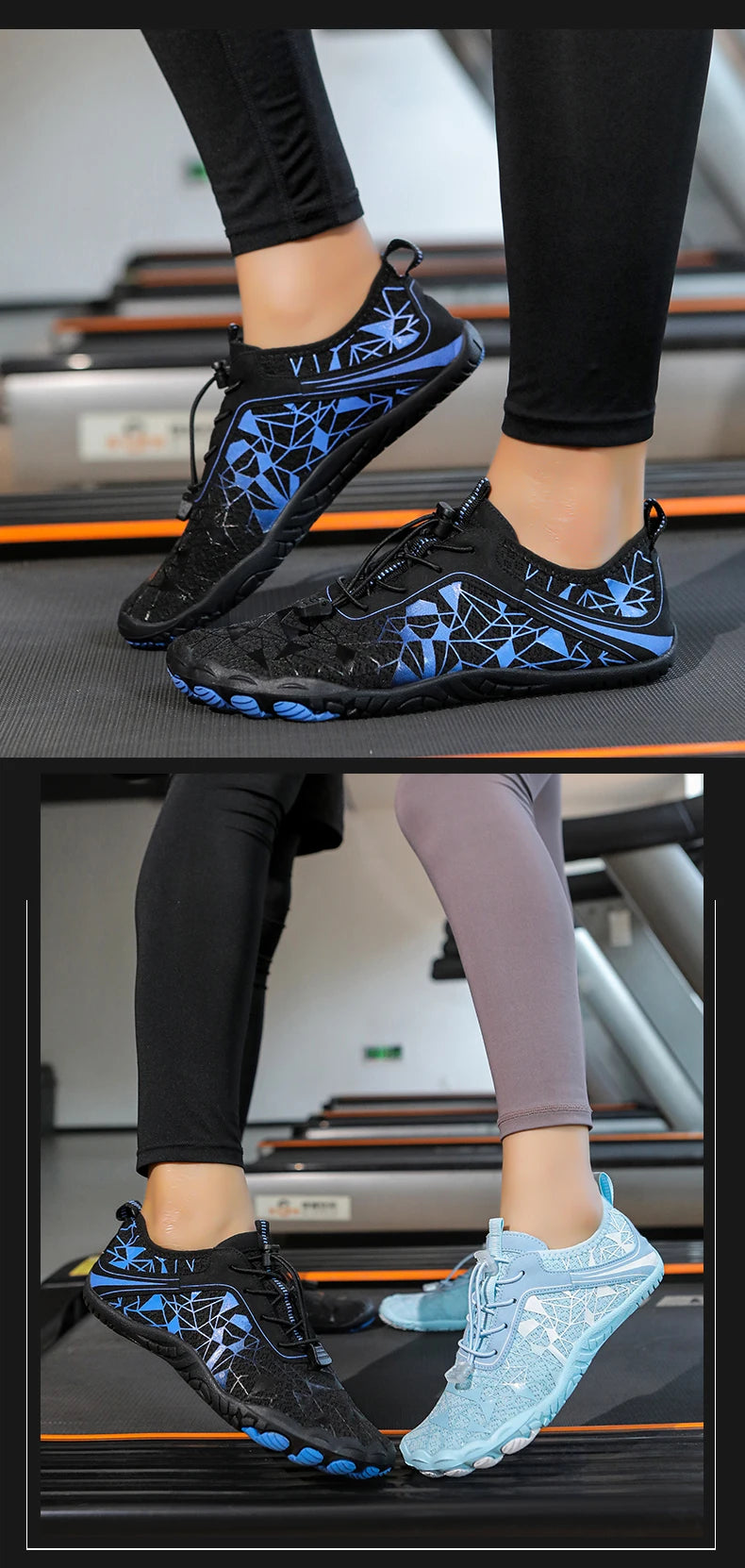 Unisex Barefoot Aqua Quick-Drying Outdoor Sports Water Sneakers Beach Swimming Fitness Wading Hiking Cycling Surf Shoes