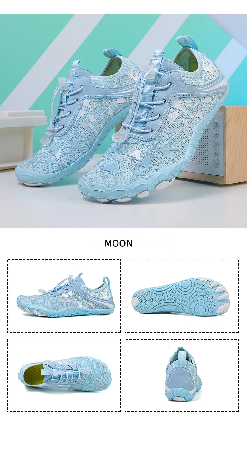 Unisex Barefoot Aqua Quick-Drying Outdoor Sports Water Sneakers Beach Swimming Fitness Wading Hiking Cycling Surf Shoes