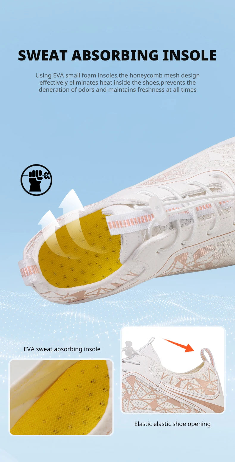Unisex Barefoot Aqua Quick-Drying Outdoor Sports Water Sneakers Beach Swimming Fitness Wading Hiking Cycling Surf Shoes