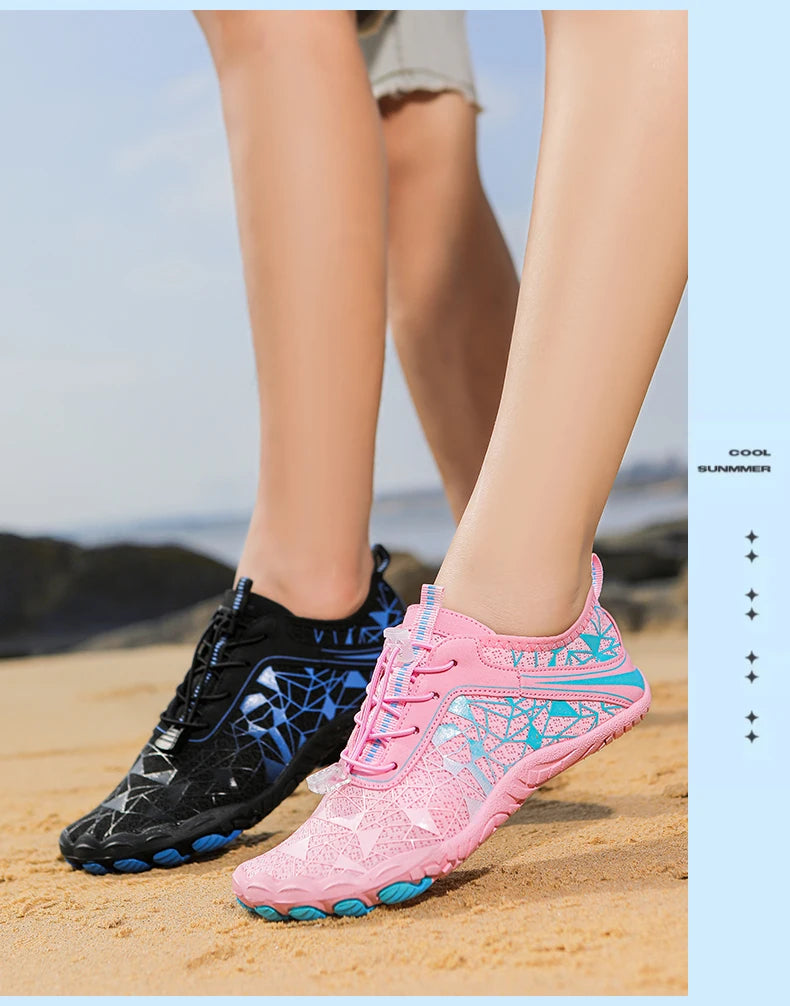 Unisex Barefoot Aqua Quick-Drying Outdoor Sports Water Sneakers Beach Swimming Fitness Wading Hiking Cycling Surf Shoes