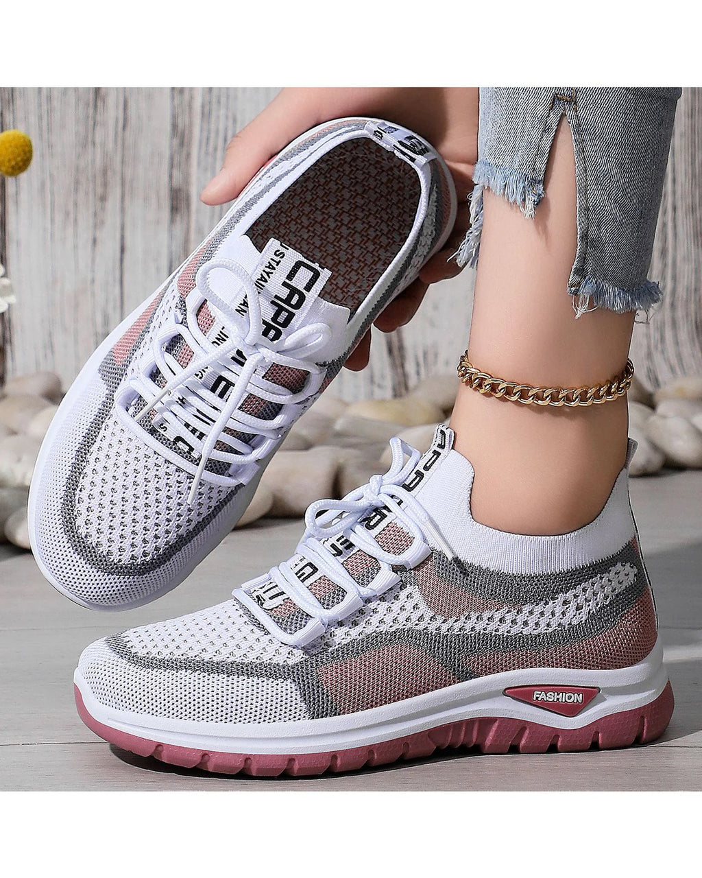 Women Sneakers 2026 New Spring Autumn Brand Luxury Vulcanize Shoes Casual Footwear Zapatillas Mujer Light Flat Breathable Shoes