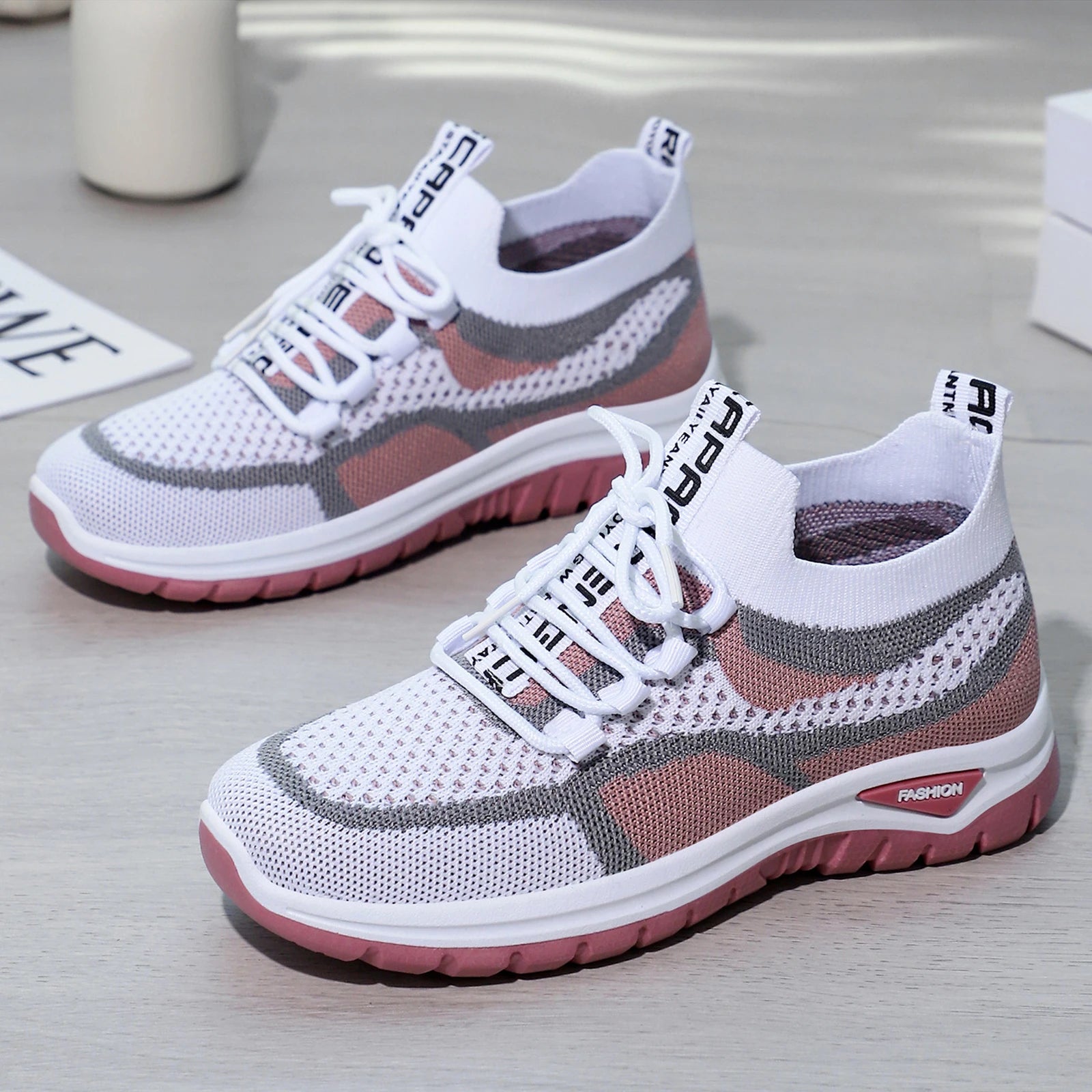 Women Sneakers 2026 New Spring Autumn Brand Luxury Vulcanize Shoes Casual Footwear Zapatillas Mujer Light Flat Breathable Shoes