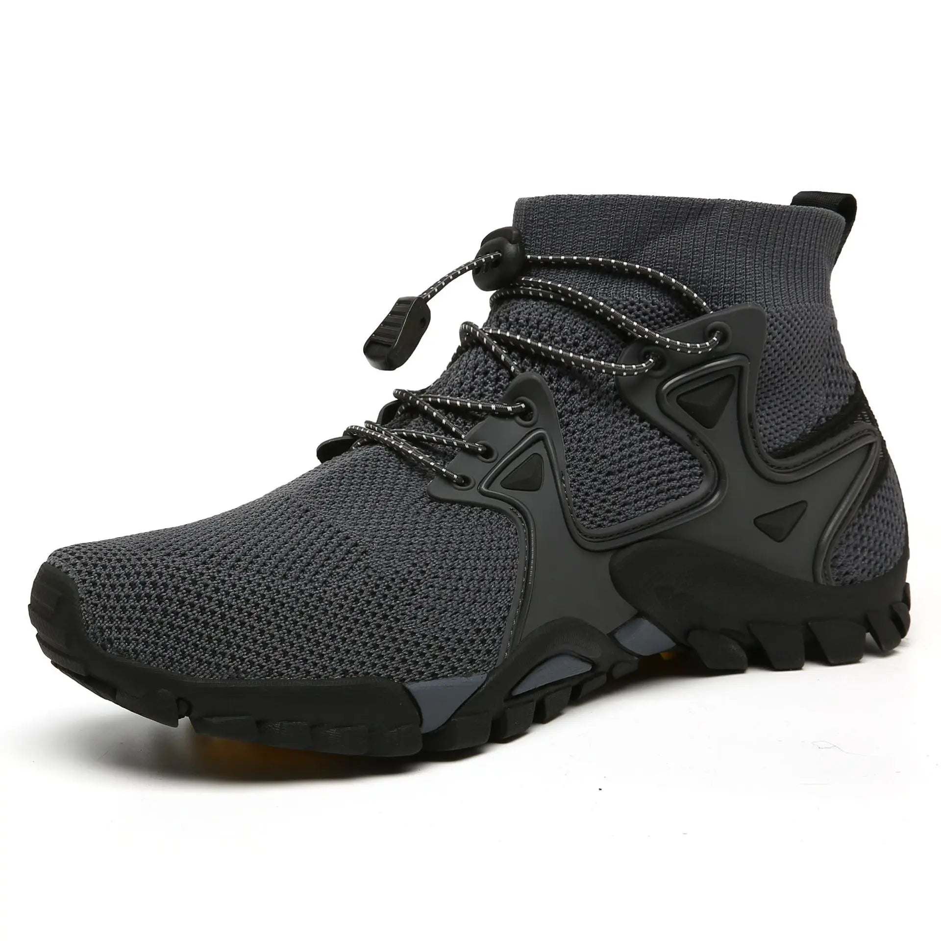 Shoes for Men Walking  2026 Summer New High Top Boots Breathable Mesh Mountaineering Outdoor Comfortable Leisure Travel Sneakers