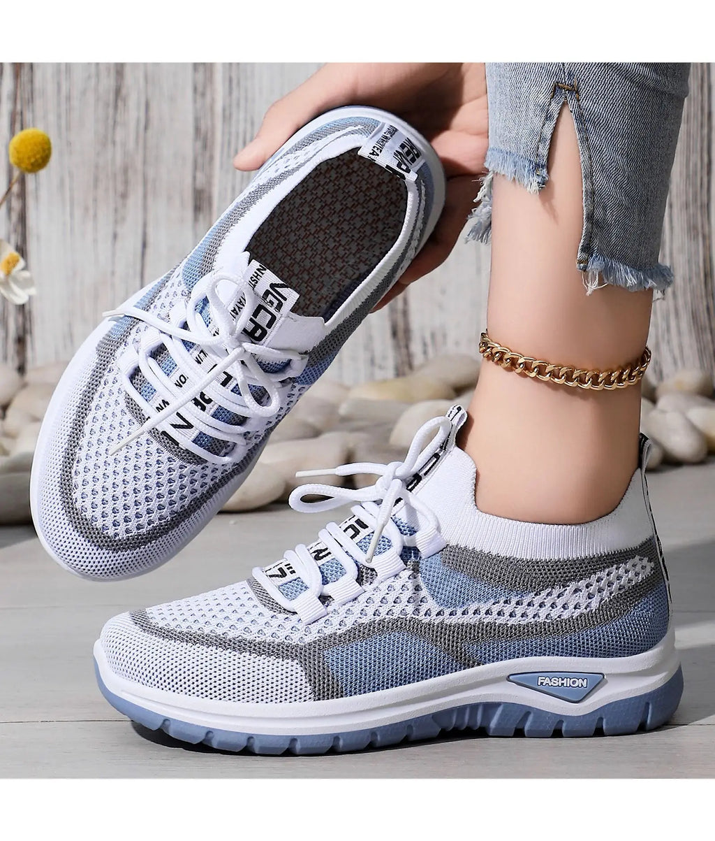 Women Sneakers 2026 New Spring Autumn Brand Luxury Vulcanize Shoes Casual Footwear Zapatillas Mujer Light Flat Breathable Shoes