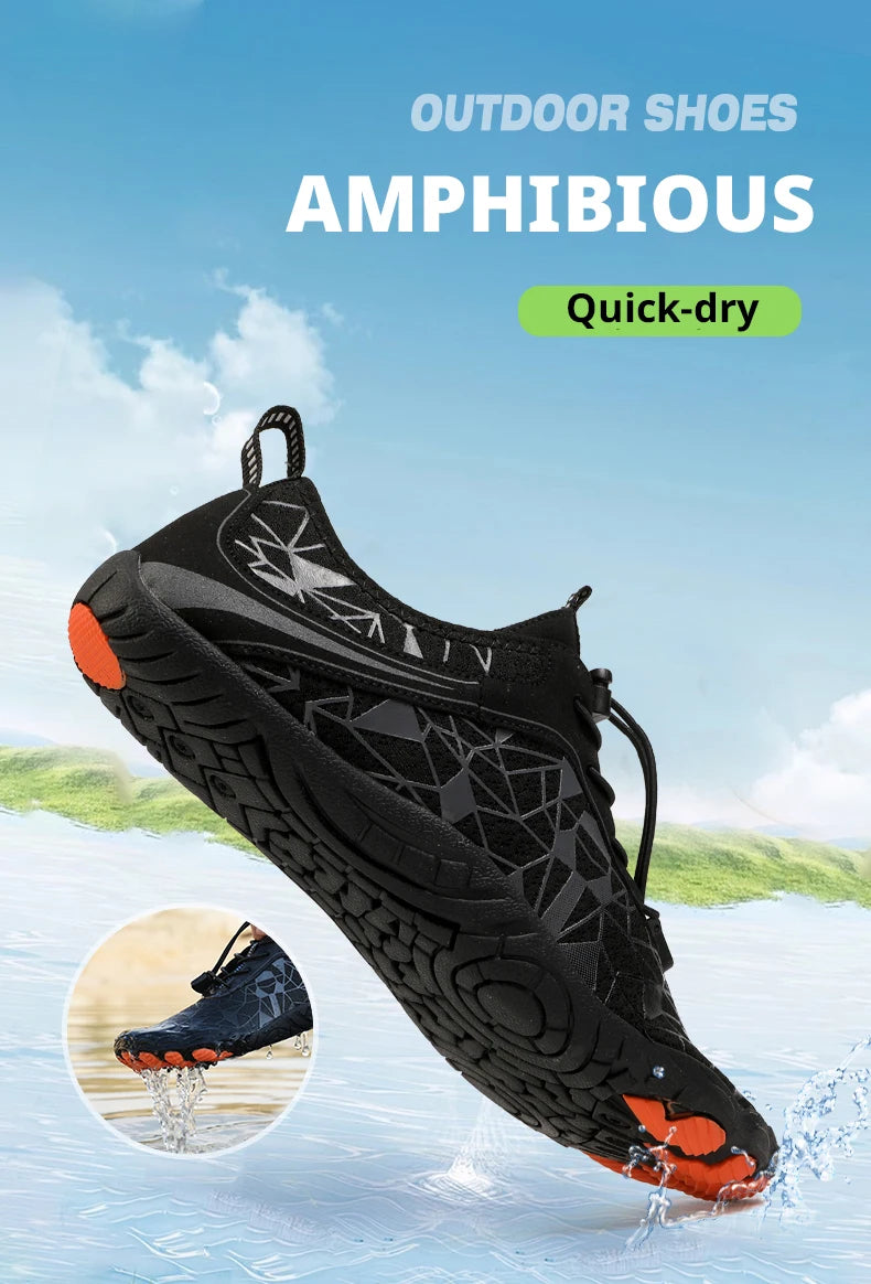 Unisex Barefoot Aqua Quick-Drying Outdoor Sports Water Sneakers Beach Swimming Fitness Wading Hiking Cycling Surf Shoes