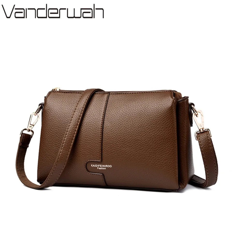 Genuine Brand Luxury Handbags Women Bags Designer Top Quality Soft Leather Shoulder Bags for Women Female Crossbody Bag Handbags