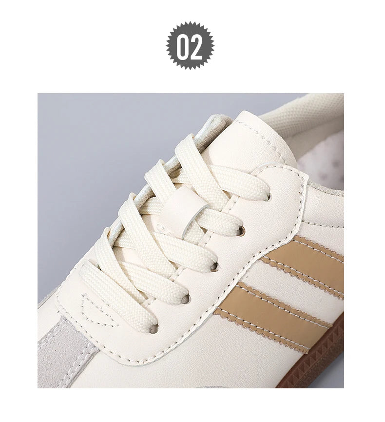 2026 Women Sneakers Fashion Shoes Spring Trend Casual Flats Female New Fashion Comfort White Vulcanized Platform Shoes for Women