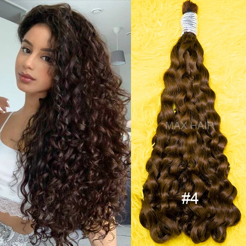 Extensões De Cabelos Humano Indiano Vietinamita Original Natural Brasileiro Cacheados Para Mega Hair Raw Indian 100% Human Hair