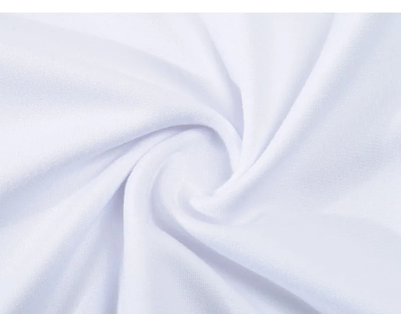 Men T Shirt New Summer Tops Solid Color Commute Classics Blank Tshirts Foundation  Round Collar Short-Sleeve  White Top Tees
