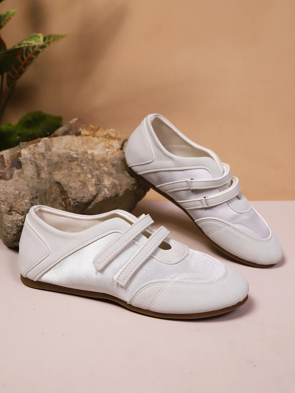 Flats Women's Sports Shoes Fashion Sneakers Casual Shallow Loafers Shoes Walking Ballet Shoes Trend Cozy Zapatillas De Mujer