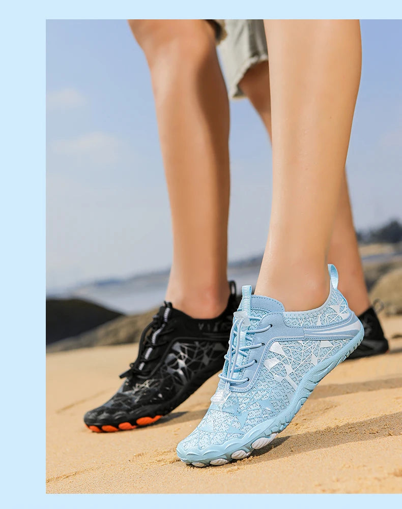Unisex Barefoot Aqua Quick-Drying Outdoor Sports Water Sneakers Beach Swimming Fitness Wading Hiking Cycling Surf Shoes