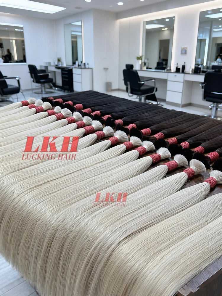 Extensões De Cabelos Humano Indiano Vietinamita Original Natural Brasileiro Cacheados Para Mega Hair Raw Indian 100% Human Hair