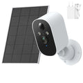 1080P Solar Security Camera Monitor Wireless Outdoor Home 2K Solar Battery Powered Camera Motion Alarm Two Way Audio Waterproof