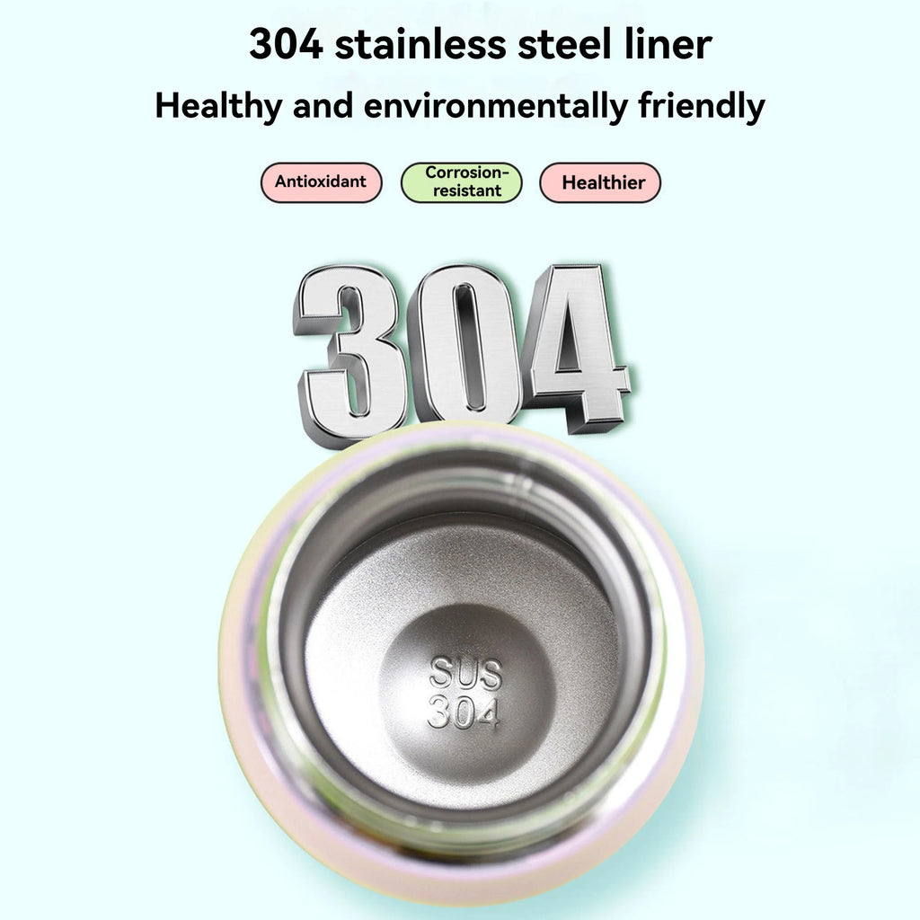 200ML/350ML Stainless Steel Pocket Cup Travel Thermal Coffee Mug Mini Thermos Cup Vacuum Flask Insulated Cup Sport Water Bottle