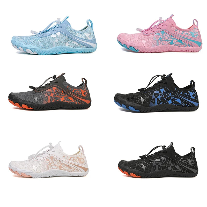 Unisex Barefoot Aqua Quick-Drying Outdoor Sports Water Sneakers Beach Swimming Fitness Wading Hiking Cycling Surf Shoes