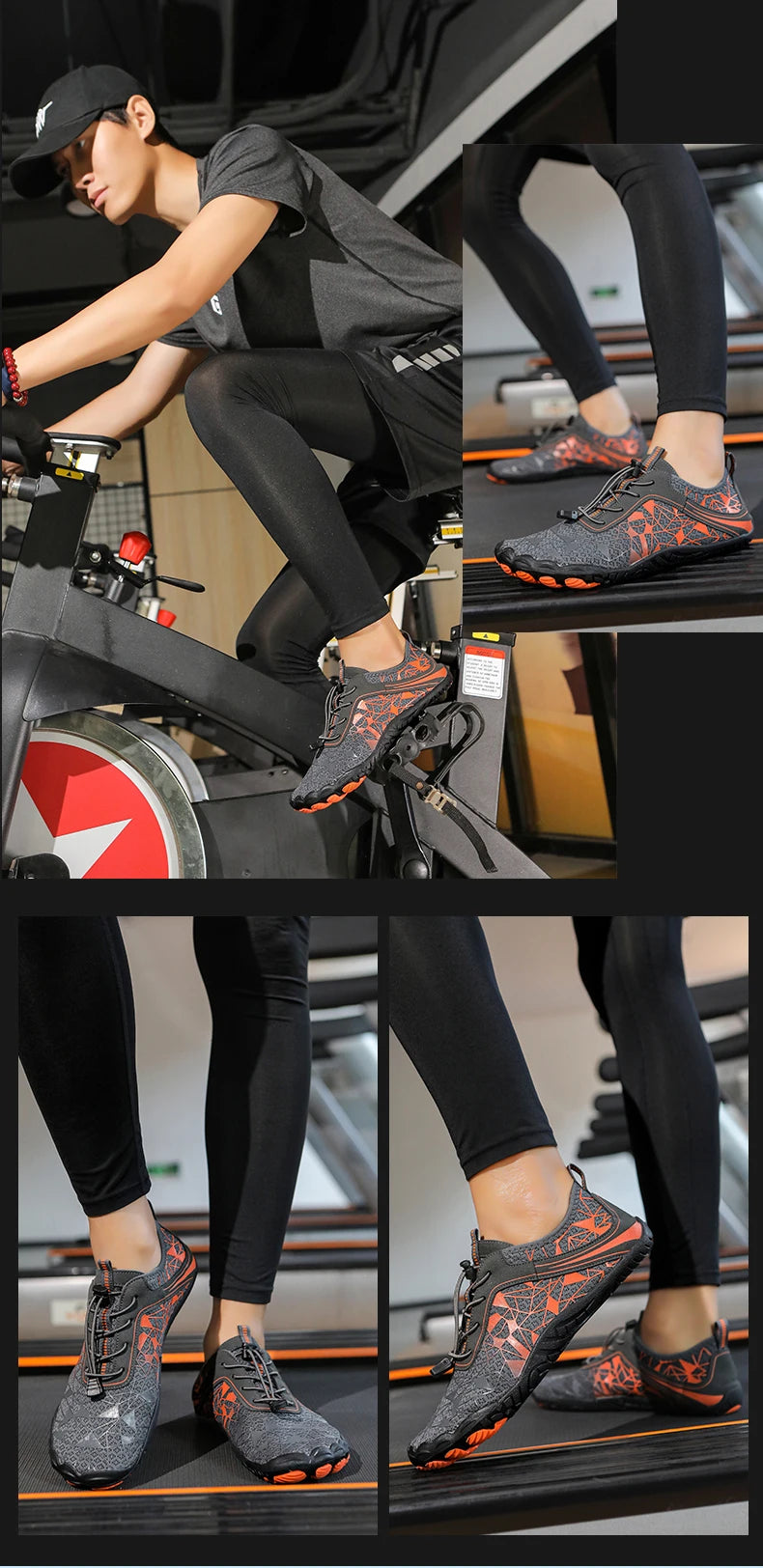 Unisex Barefoot Aqua Quick-Drying Outdoor Sports Water Sneakers Beach Swimming Fitness Wading Hiking Cycling Surf Shoes