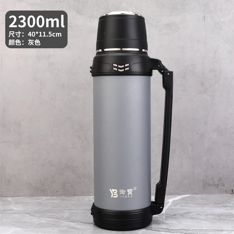Travel Mug With Handle Stainless Steel Travel Mug Vacuum Cup With Lid Coffee Mugs  Thermal Cups With Adjustable