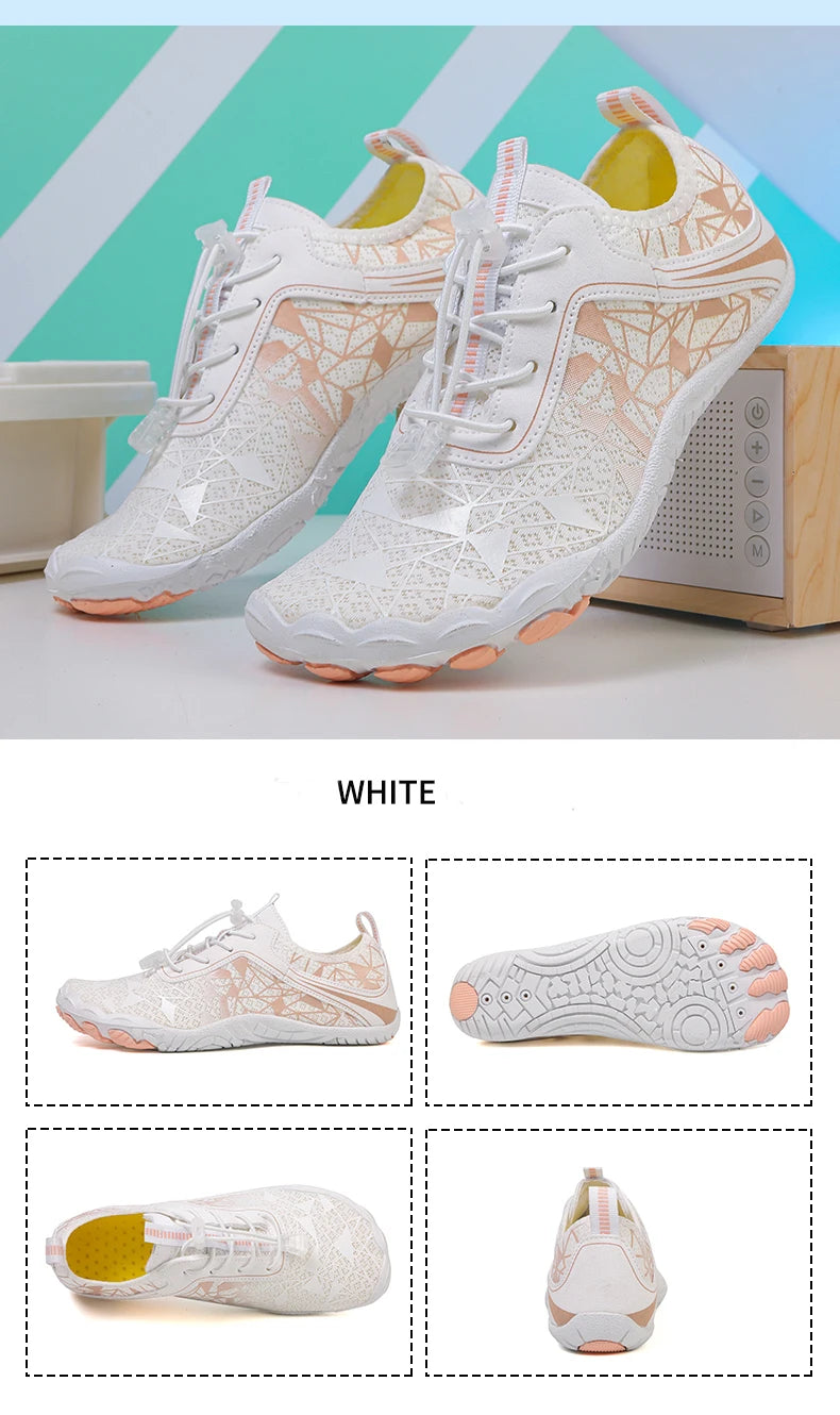 Unisex Barefoot Aqua Quick-Drying Outdoor Sports Water Sneakers Beach Swimming Fitness Wading Hiking Cycling Surf Shoes