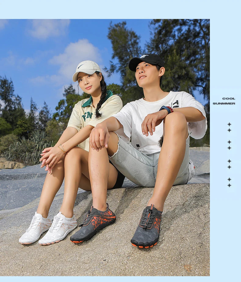 Unisex Barefoot Aqua Quick-Drying Outdoor Sports Water Sneakers Beach Swimming Fitness Wading Hiking Cycling Surf Shoes