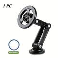 1pc Universal Car Phone Holder, Magnetic Wall Mount with Rotatable Design Waterproof PC Material Compatible with All Smartphones