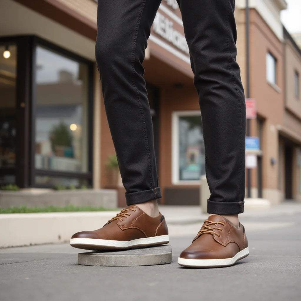 Men Sneakers Fashionable comfortable leather shoes 2024 men casual shoe
