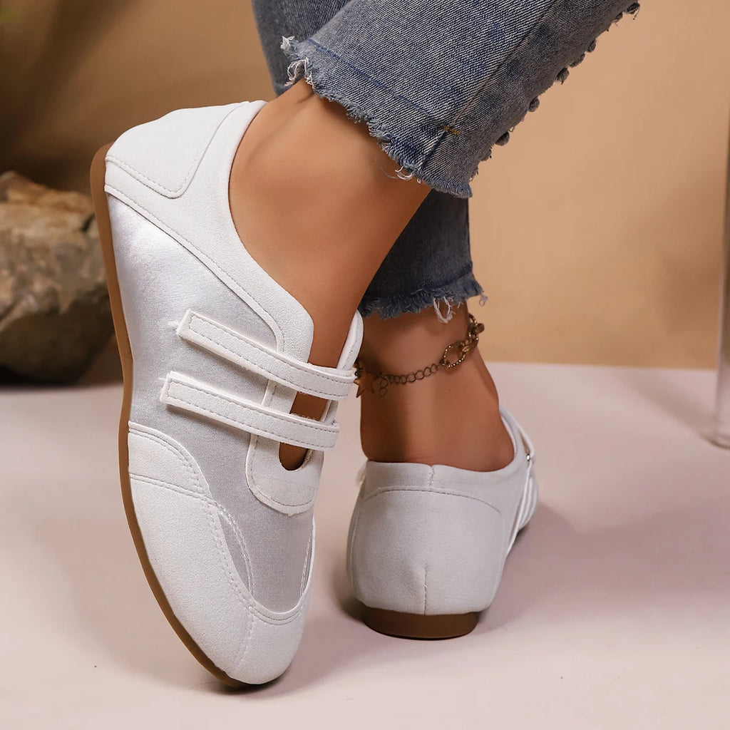 Flats Women's Sports Shoes Fashion Sneakers Casual Shallow Loafers Shoes Walking Ballet Shoes Trend Cozy Zapatillas De Mujer