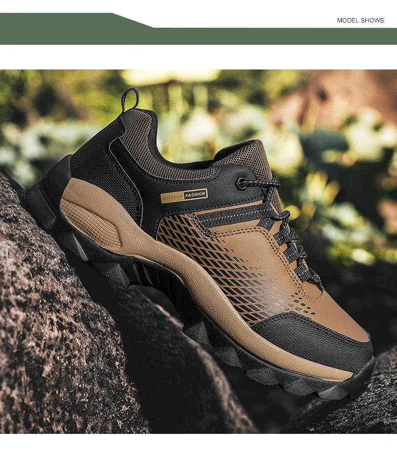 Men Boots Outdoor Sneakers Men Shoes 2025 New Fashion Male Casual Footwear Comfortable Tenis Masculino Botas Men Sneakers Shoes