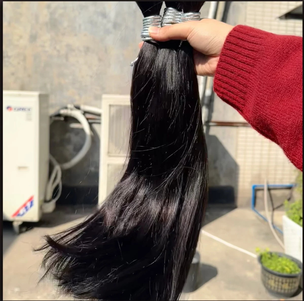 Extensões De Cabelos Humano Indiano Vietinamita Original Natural Brasileiro Cacheados Para Mega Hair Raw Indian 100% Human Hair