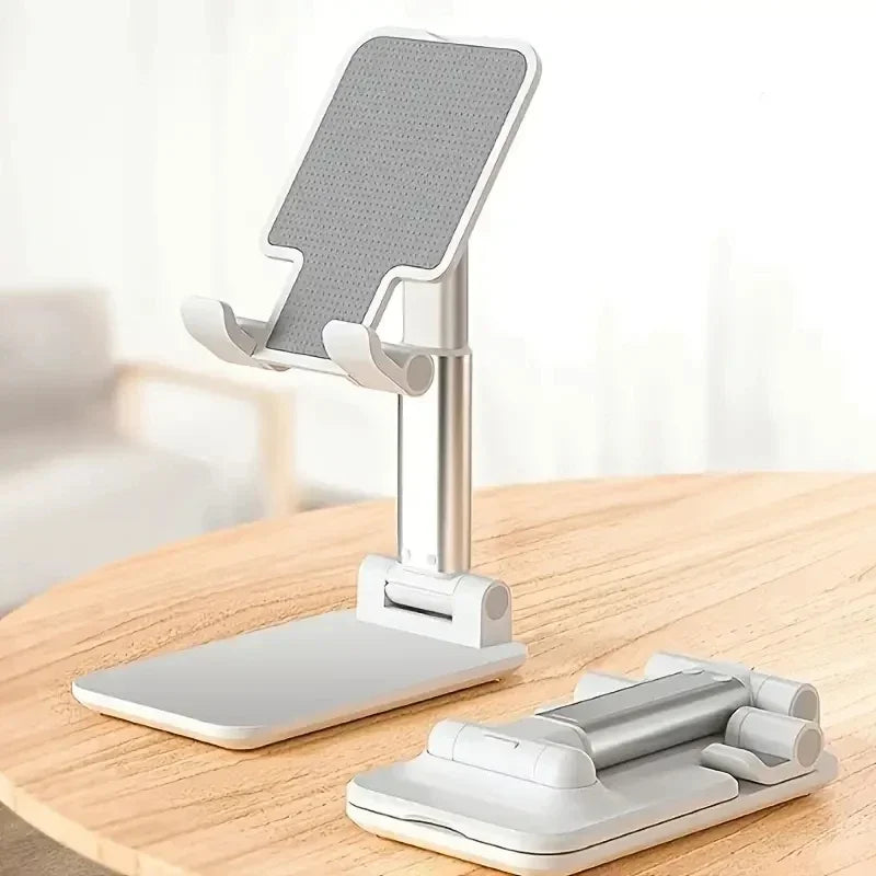 Cell Phone Stand, Adjustable Angle Height Phone Stand for Desk, Fully Foldable/Portable Phone Holder, Compatible for iPhone